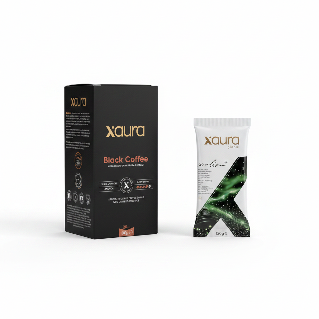 Xaura Global Wellness XSlim & Kaffee