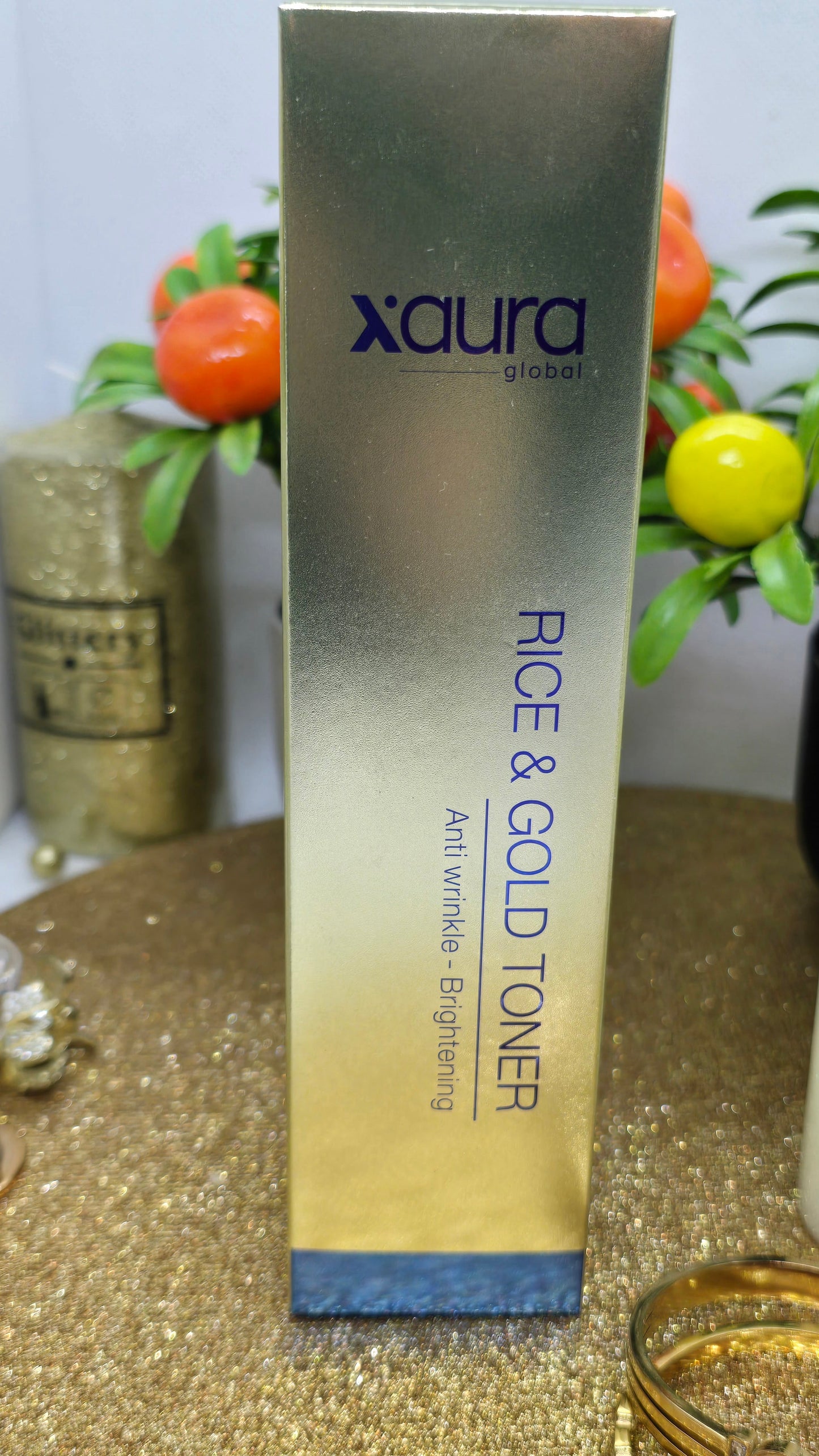 Xaura Global Rice & Gold Toner – Anti-Wrinkle & Brightening