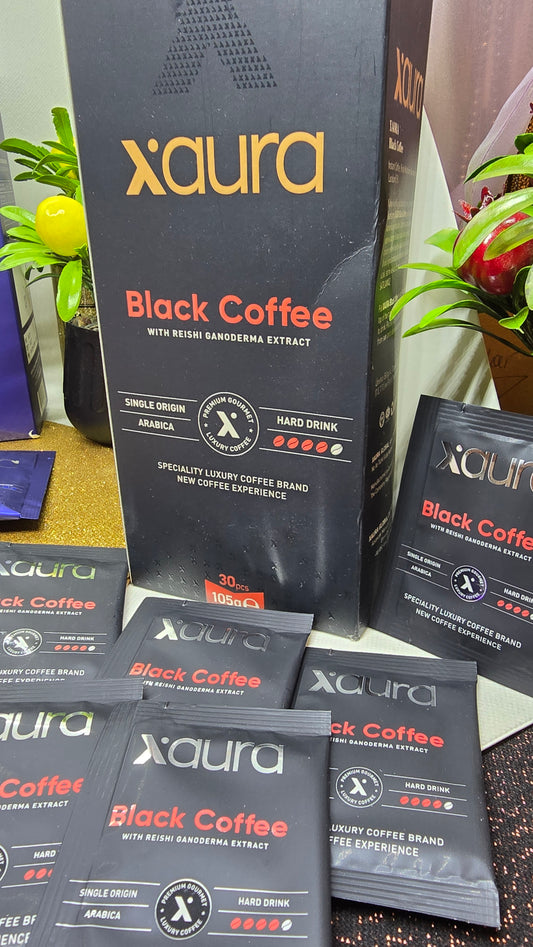 Xaura Form & Balance Duo – Reishi Black Coffee & XSlim+ Wellness Powder