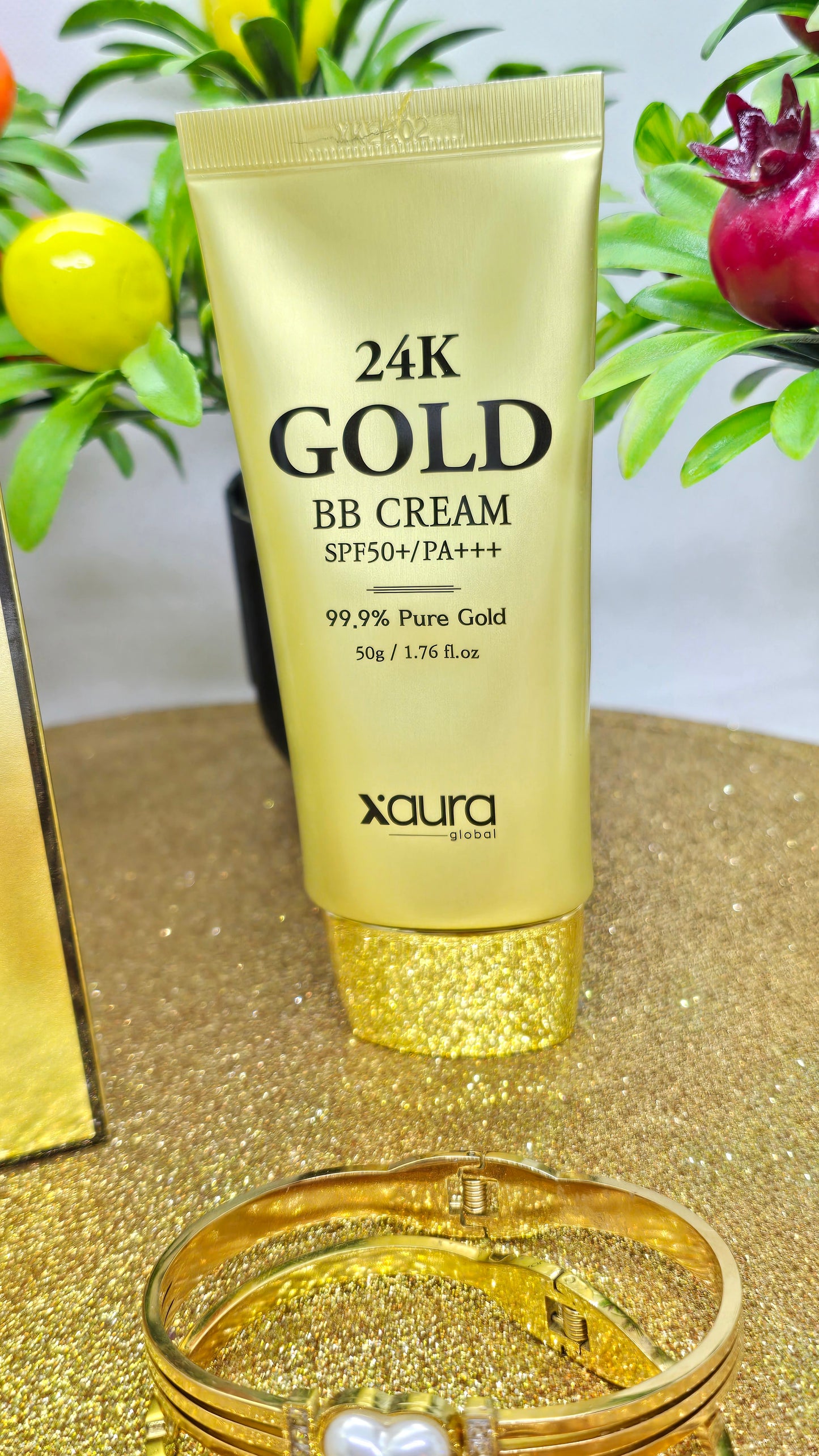 Xaura Global 24K BB Cream from Korea with SPF 50 and Anti-Aging Effect