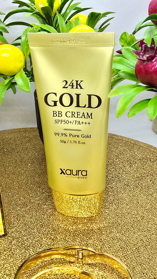 Xaura Global 24K BB Cream from Korea with SPF 50 and Anti-Aging Effect
