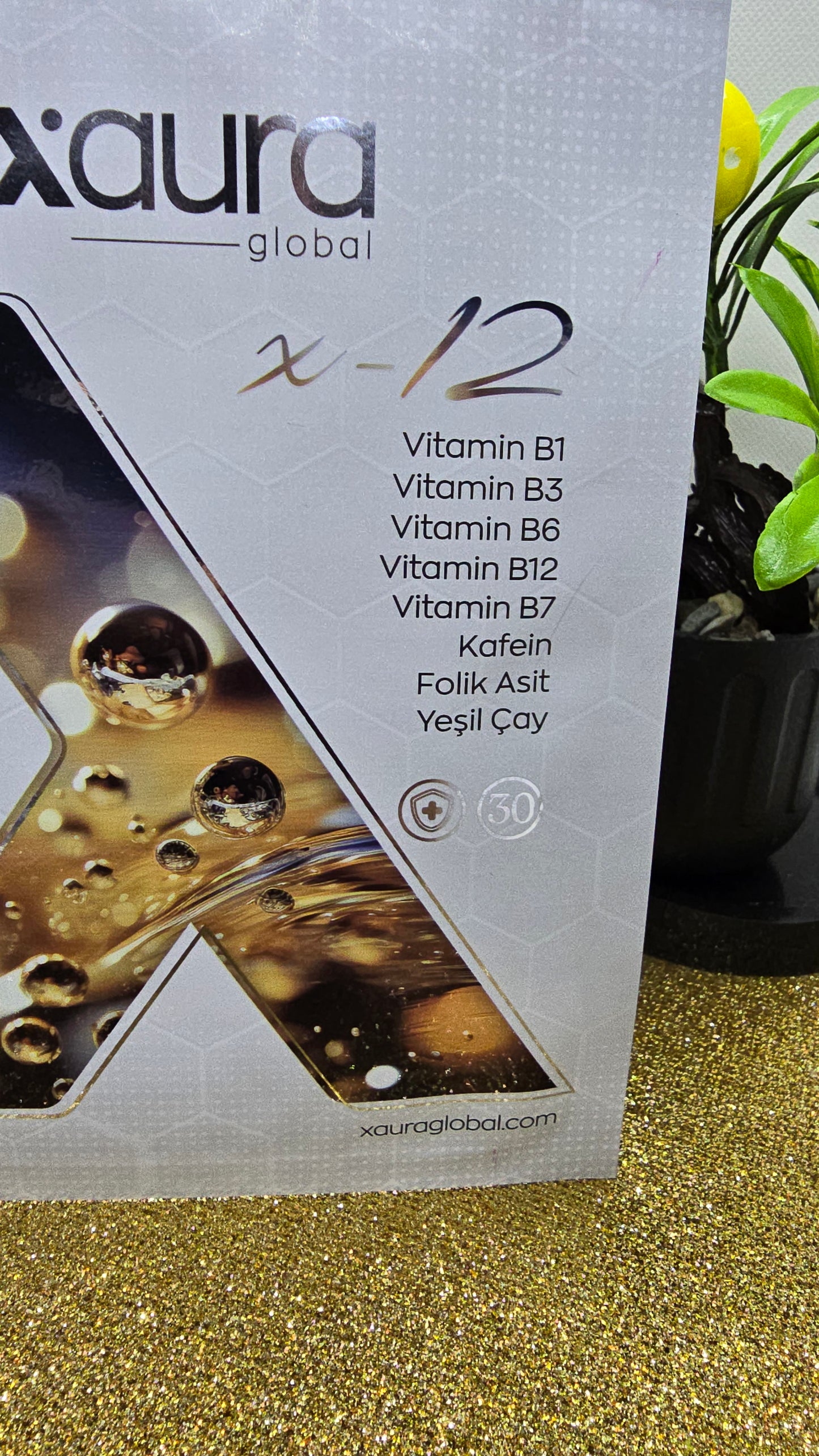 Xaura Global X-12 Energy & Focus Patches - Vitamin B Complex, B12 & Caffeine