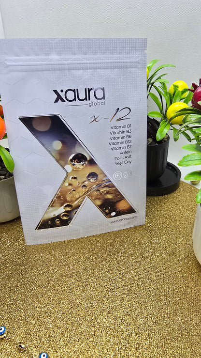 Xaura Energie & Fokus Paket – X-12 Pflaster & X-Omega Komplex Bundle - Beautyway073 Düsseldorf Germany