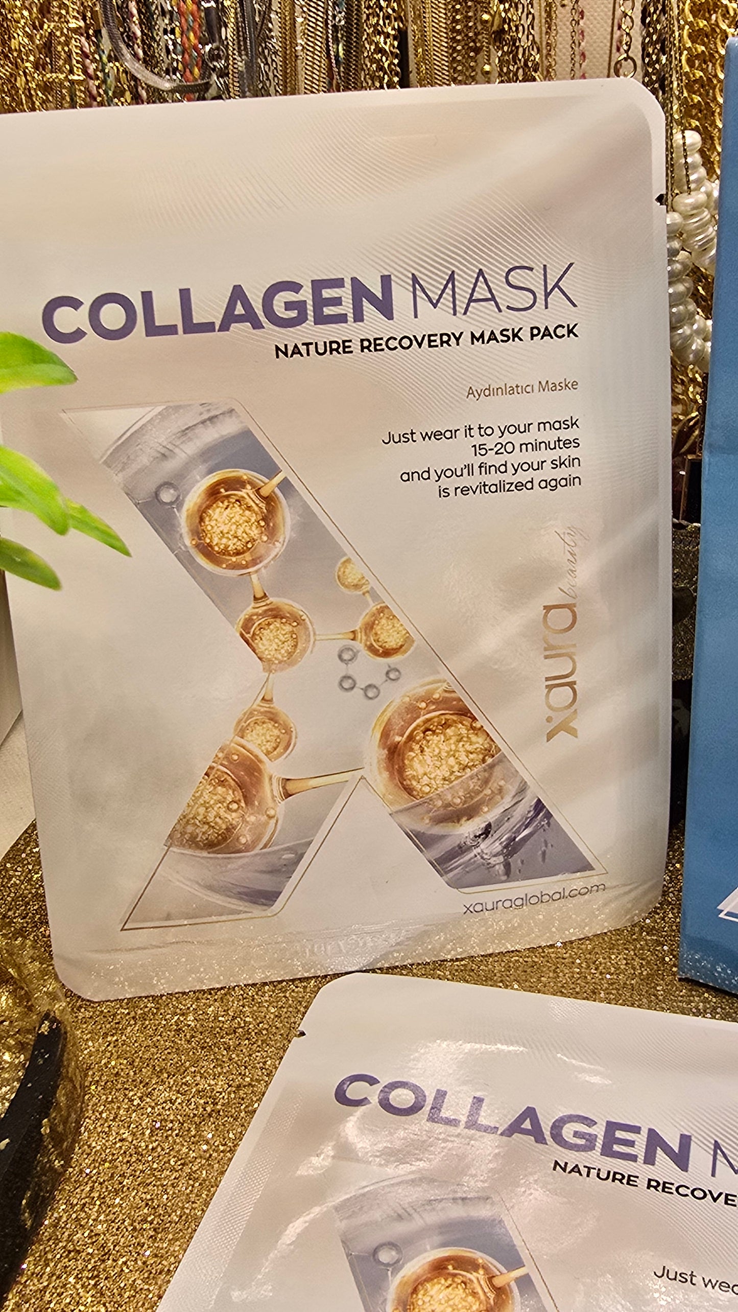 Korean Collagen Facial Mask Set of 4 - South Korea