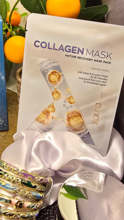 Koreanische Kollagen Gesichtsmaske 4er-Set – Südkorea - Beautyway073 Düsseldorf Germany