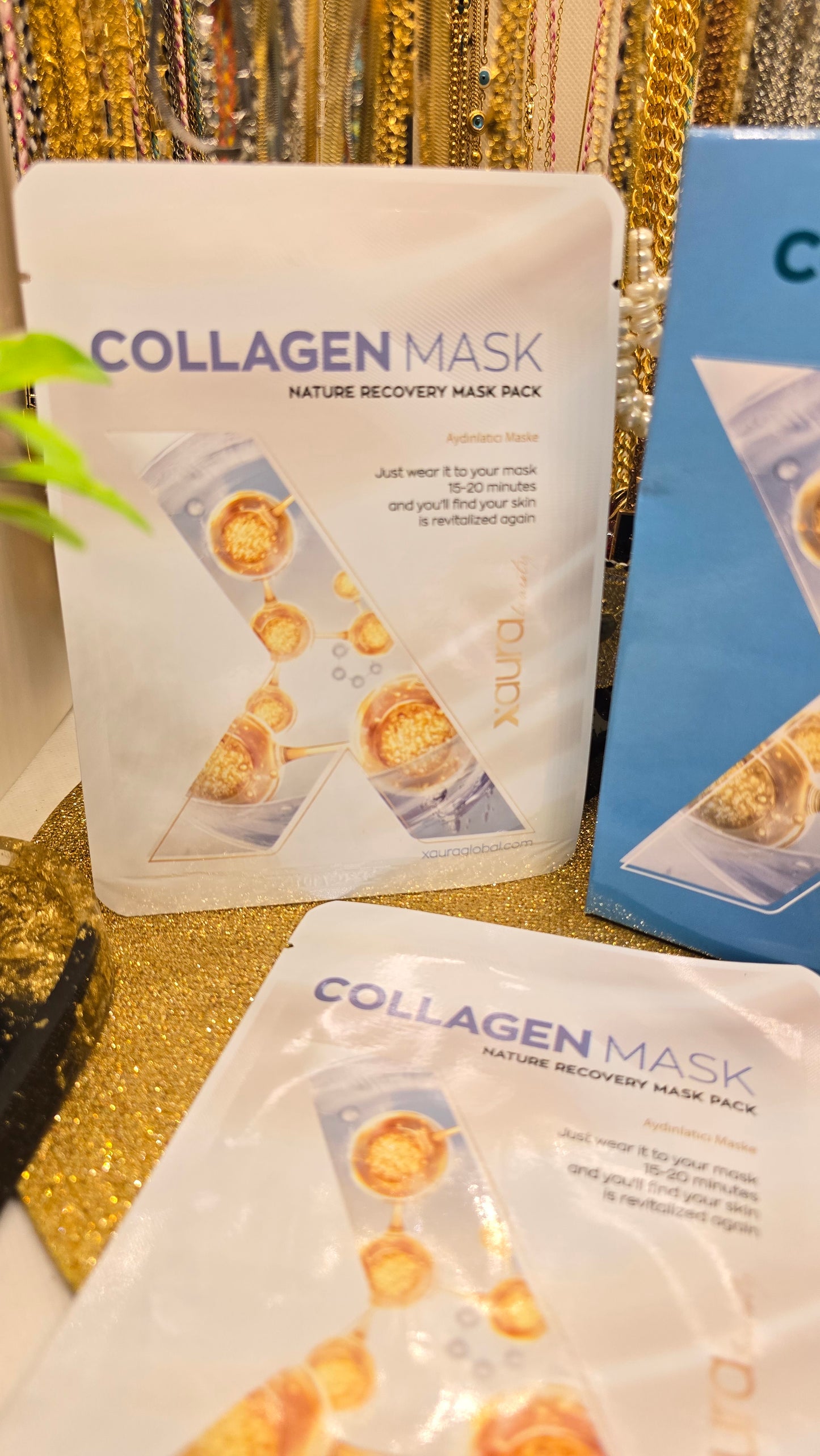 Korean Collagen Facial Mask Set of 4 - South Korea