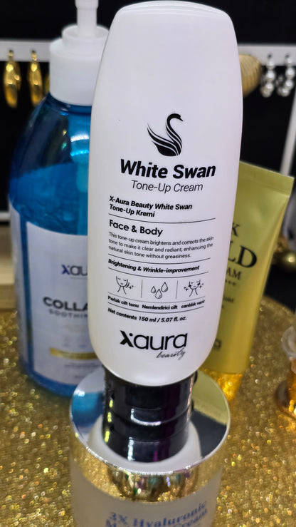 Xaura Aufhellung & Kollagen Paket – White Swan Creme & Collagen Soothing Gel - Beautyway073 Düsseldorf Germany