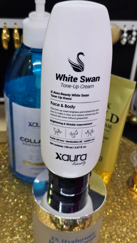 Xaura Brightening & Collagen Package – White Swan Cream & Collagen Soothing Gel