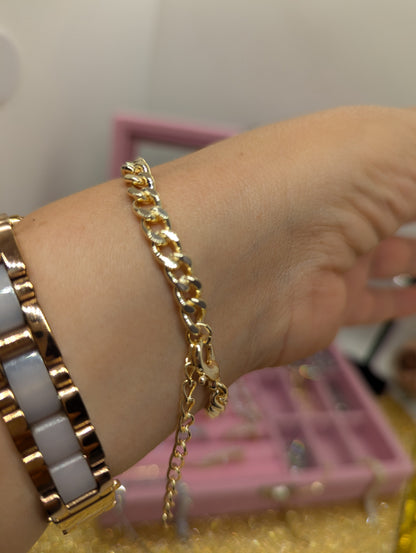 Evil Eye Armband Vergoldet - Edelstahl mit Schutzaugen - Beautyway073 Düsseldorf Germany