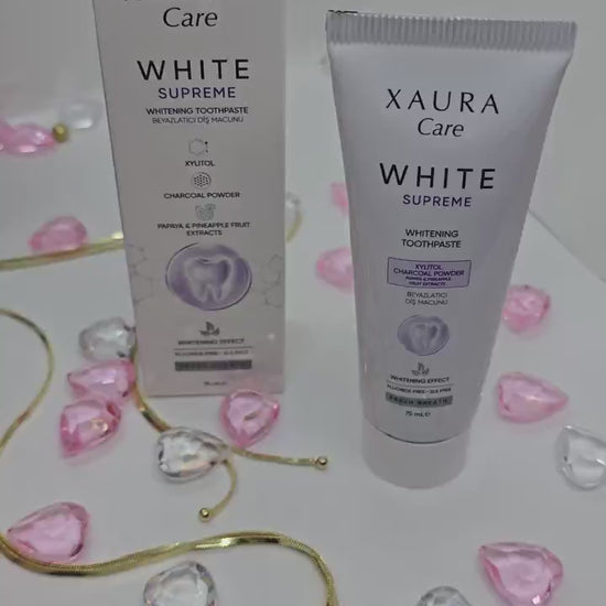 Xaura Care White Supreme Zahnpasta 75 ml – Produktvideo