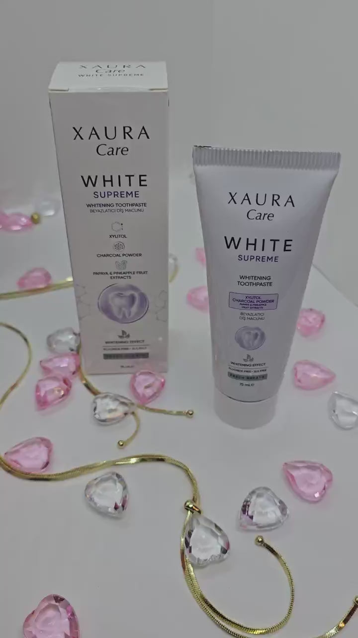 Xaura Care White Supreme Zahnpasta 75 ml – Produktvideo