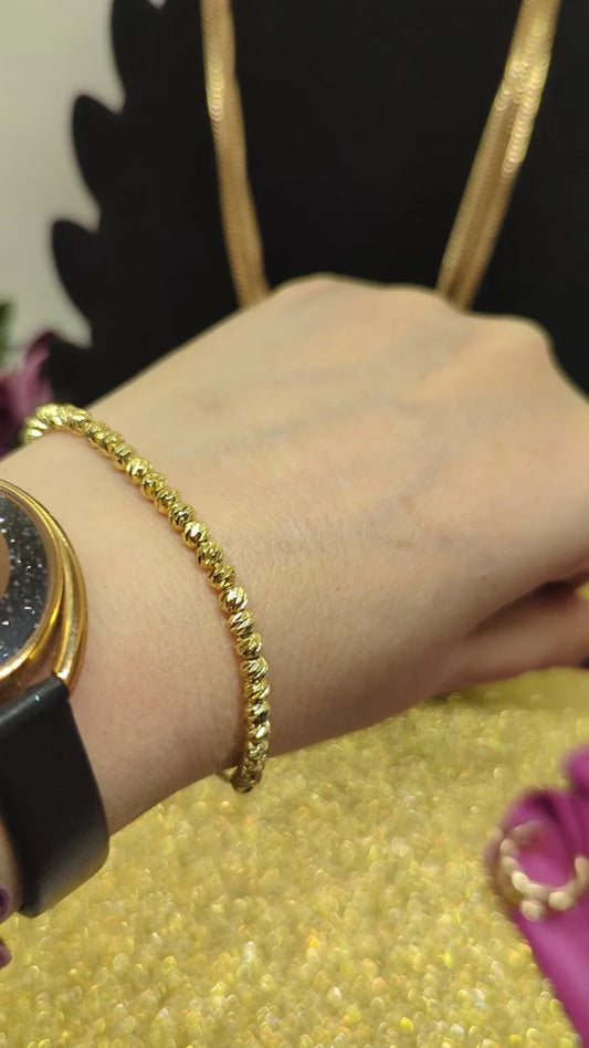 Dorika Armband 18k vergoldet beads - Beautyway073 Düsseldorf Germany