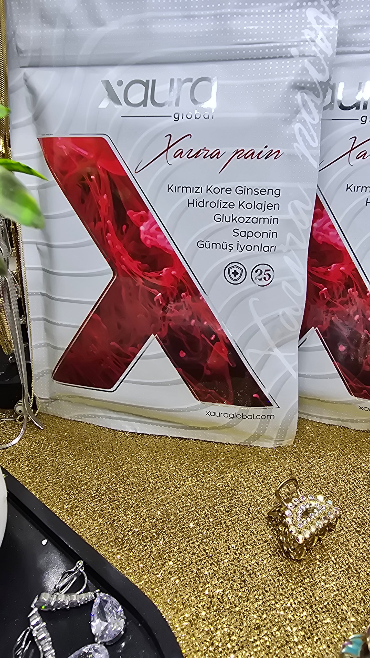 Xaura Xpain Wellness Patches – Korean Ginseng & Collagen | 25 Pieces