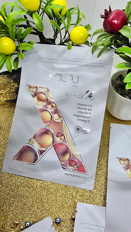 Xaura Global X-DK Vitamin D3+K2+Magnesium Transdermal-Pflaster (30 Stück) - Beautyway073 Düsseldorf Germany