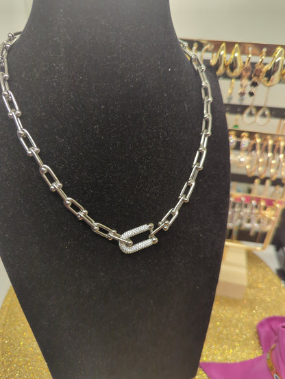 Edelstahl Gliederkette für Damen – zeitloser Blickfang