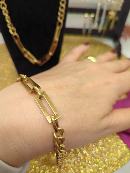 Paperclip Armband - Edelstahl Kette - Beautyway073 Düsseldorf Germany