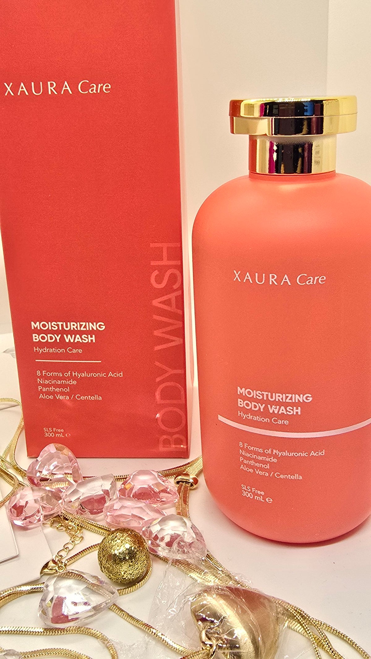 Xaura Care Moisturizing Body Wash 300 ml – Feuchtigkeits-Duschgel Flasche und Verpackung - Beautyway073 Düsseldorf Germany