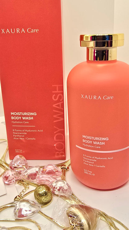 Xaura Care Moisturizing Body Wash 300 ml – Feuchtigkeits-Duschgel Flasche und Verpackung - Beautyway073 Düsseldorf Germany