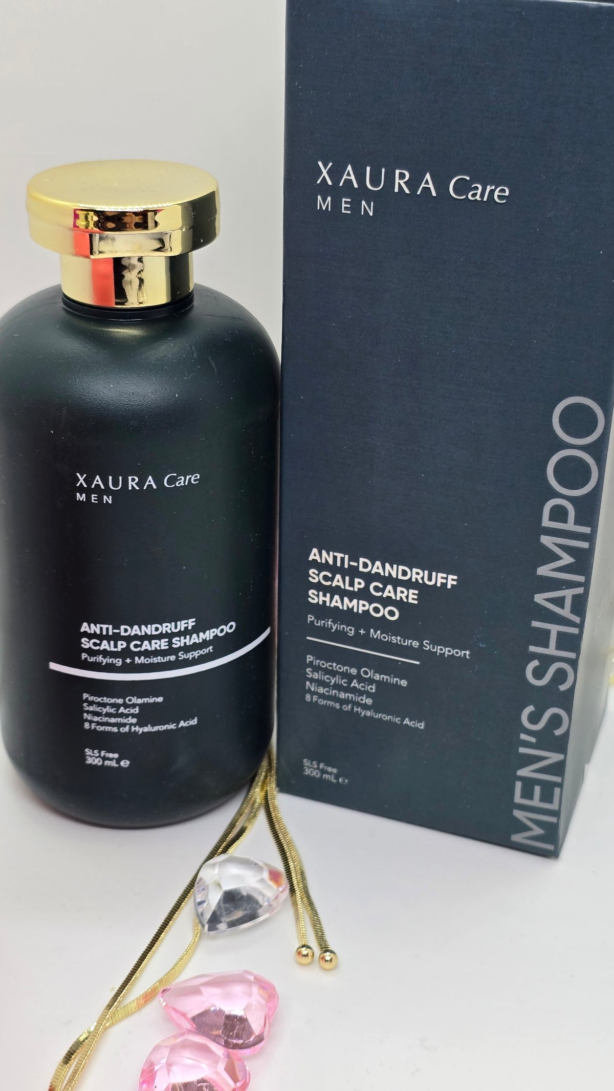 Xaura Care Men Anti-Schuppen Shampoo für Männer 300 ml – Flasche und Verpackung - Beautyway073 Düsseldorf Germany