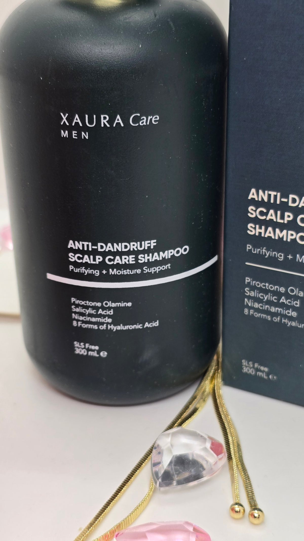 Xaura Care Men Anti-Dandruff Scalp Care Shampoo – Flasche Nahaufnahme, 300 ml